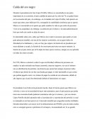 Caída del oro negro