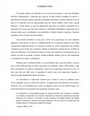 El presente trabajo está enfocado en la teoría del conocimiento