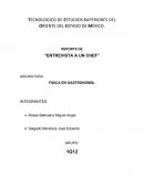 REPORTE DE “ENTREVISTA A UN CHEF”