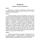 MÉTODOS Y RUTAS DE DISTRIBUCIÓN