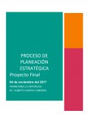 Pensamiento estrategico FERRETERIA LA ANTORCHA
