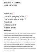 SOLDADOS DE SALAMINA JAVIER CERCAS, 2001