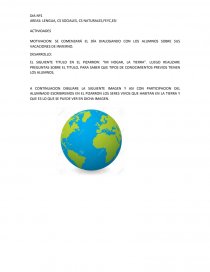 NATURALES ACTIVIDADES. Página 1