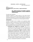 REITERA SOLICITUD DE INFORME DE GESTIÓN, ENTREGA DE DOCUMENTOS Y SOLICITA INFORME DE CASOS AISLADOS