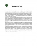 Reflexión Grupal