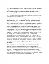 Cuál es la realidad personal, social, política, económica, cultural. Página 1