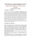 PERCEPCIÓN DE LAS Y LOS TRABAJADORES