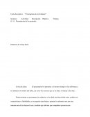 Carta descriptiva: “Cronograma de Actividades”