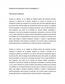 Audiencia de preclusión (de la investigación.)