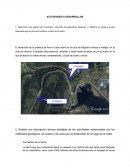 Actividades a desarrollar. Formación de la Tierra