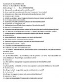 El nuevo Cuestionario derecho mercantil