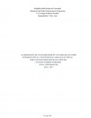 ELABORACIÓN DE UN GENERADOR DE VAN DER GRAAF COMO INTRODUCCIÓN AL CONTENIDO DE CARGAS ELÉCTRICAS