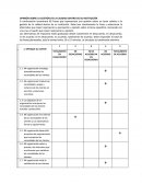 OPINIÓN SOBRE LA GESTIÓN DE LA CALIDAD DENTRO DE SU INSTITUCIÓN