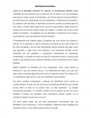 ¿Qué es la identidad nacional?