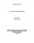 Hábitos de estudio FUNDACION UNIVERSITARIA DE SAN GIL-UNISANGIL