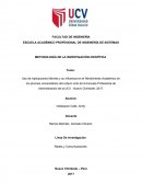 Uso de Aplicaciones Móviles y su influencia en el Rendimiento Académico en los jóvenes universitarios del octavo ciclo de la Escuela Profesional de Administración de la UCV - Nuevo Chimbote, 2017