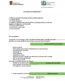 Actividad de aprendizaje 1.1 El o la estudiante