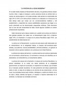 La pintura en la Edad Moderna