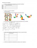 REALIZA LA COMBINACION DE NUMEROS DE LOS SIGUIENTES NUMEROS.