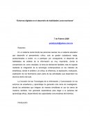 Entornos digitales en el desarrollo de habilidades lecto-escritoras