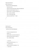 Algoritmo: Calcular área de Circulo