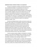 Habilidades blandas orientadas al trabajo en una organización