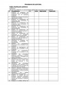 PROGRAMA DE AUDITORIA Planificación preliminar