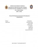 Normas ISO (Organismo Internacional de Normalización o Estandarización)