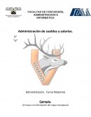 Ejemplo. (En base a la información del mapa conceptual)