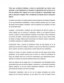 Fortalezas y areas de oportunidad.