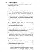 MATERIAL Y MÉTODO. MÉTODOS DE ANÁLISIS DE DATOS