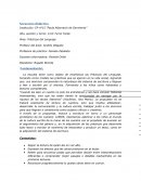 Secuencia didáctica Institución: EP nº15 “Paula Albarracín de Sarmiento”