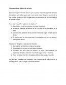 Tiene relevancia definir ¿Qué son los objetivos?