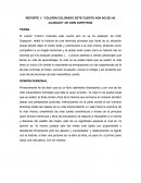 REPORTE 1: “COLORÍN COLORADO ESTE CUENTO AÚN NO SE HA ACABADO” DE ODIN DUPEYRON