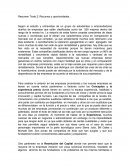 Resumen Texto 2: Recursos y oportunidades