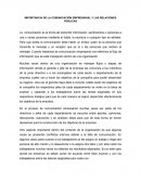 IMPORTANCIA DE LA COMUNICACIÓN EMPRESARIAL Y LAS RELACIONES PÚBLICAS