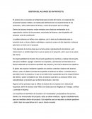 GESTIÓN DEL ALCANCE DE UN PROYECTO