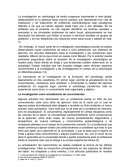 La nueva Investigacion en odontologia