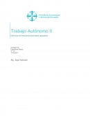 Trabajo Autónomo II Ejercicios de frecuencia para datos agrupados
