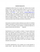 Ejemplo de contexto escolar