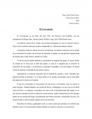 Un Ensayo de filme "el cavernicola"