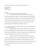Sistema de gestión de calidad y la vinculación con la prevención de riesgos Desarrollo