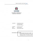 Como se da el Trabajo de Negociación Avanzada