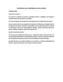 CUAL ES LA MEJOR ESTRATEGIA DE LA ENSEÑANZA DE LOS VALORES