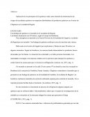 Aplicación de los principios de la química verde como método de minimización de riesgos de accidentes químicos en empresas distribuidoras de productos químicos en el sector de Chapinero en la ciudad de Bogotá