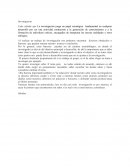 Investigacion a un nueva hipotesis