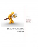 Se define como cargo a la agrupación a todas aquellas actividades realizadas por un solo empleado, las que ocupan un lugar específico dentro del organigrama de la empresa