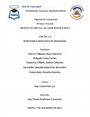 EL NUEVO PROYECTO GRUPAL DE ADMINISTRACIÓN I