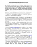 Estructura del sistema de justicia panameña