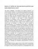 Existe un núcleo de macroeconomía práctica que todos deberíamos creer?